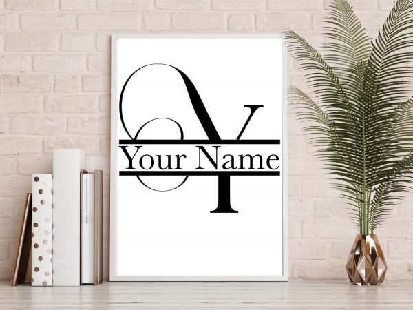 CUSTOM Name and Initial